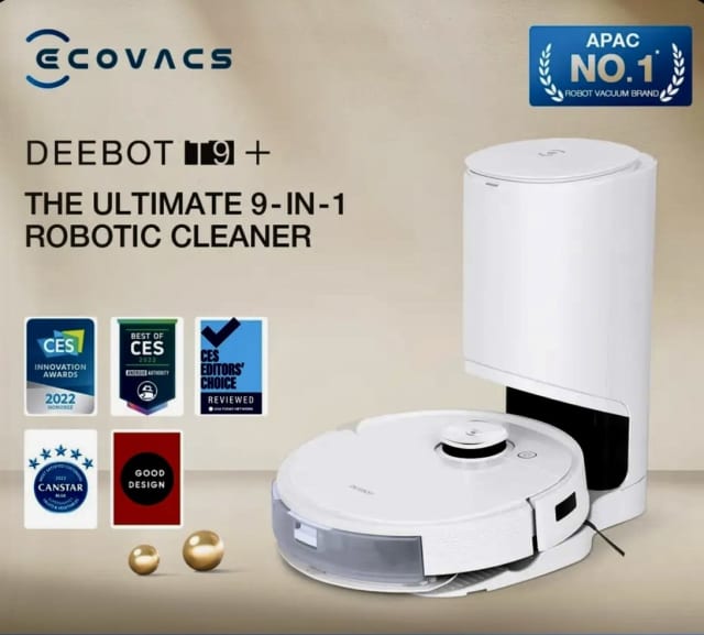 Robot Vacuum Mop. Model is Ecovacs T9 . Cleaning Gumtree Australia
