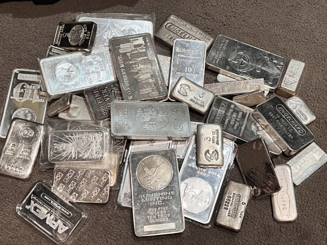 Wanted Silver Bullion Bars And Coins 