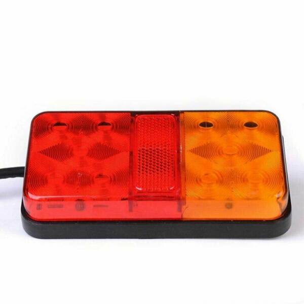 2x LED TRAILER LIGHTS TAIL LAMP STOP INDICATOR 12V VOLT 4WD 4X4 CAMPER