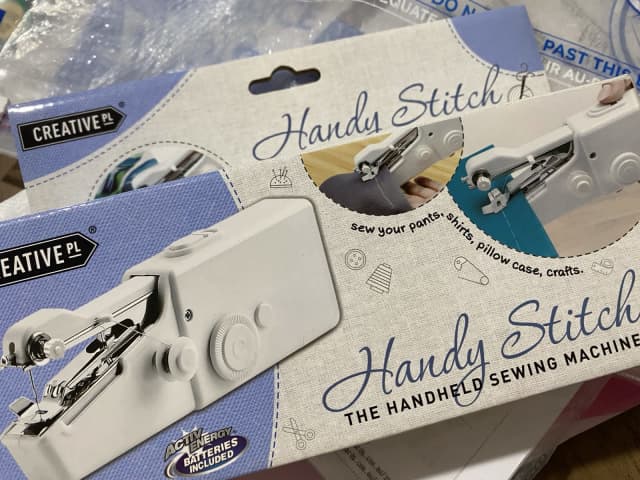 Mini Portable Handheld Cordless Sewing Machine Hand Held Stitch