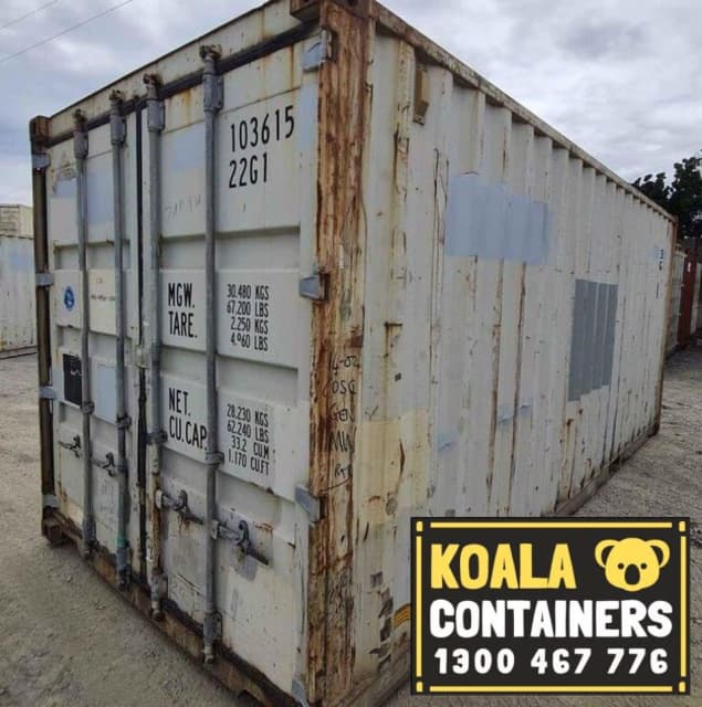 20ft Cargo Worthy Shipping Containers Warwick Miscellaneous Goods