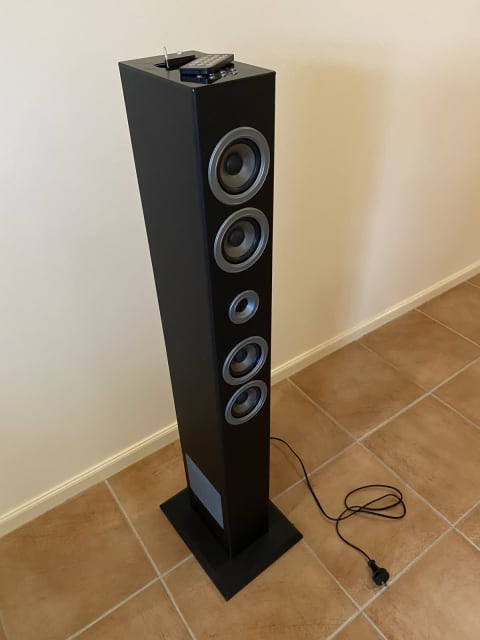 icoustic bluetooth tower speaker