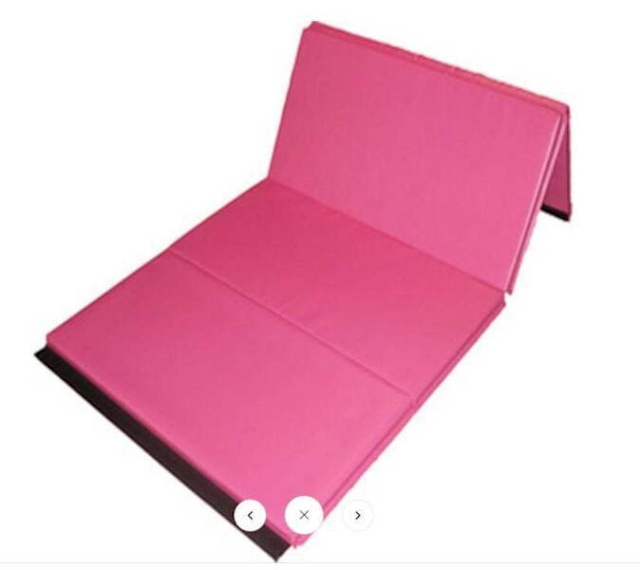 Girls Pink Exercise Dance Folding Large Gym Mat The Beam Store Gym
