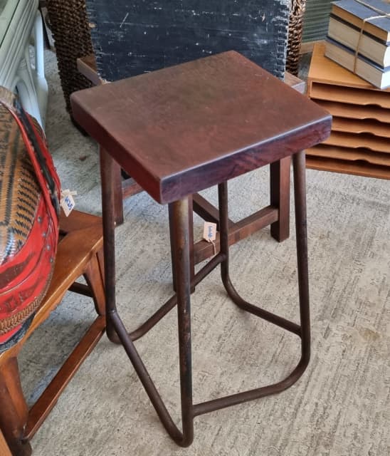 Timber Stool, Barstool, Industrial Stool Stools & Bar stools