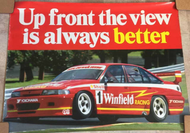 Holden Commodore Winfield Racing Poster | Collectables | Gumtree ...