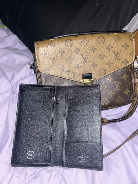 Louis Vuitton Pochette Metis Monogram Reverse Canvas