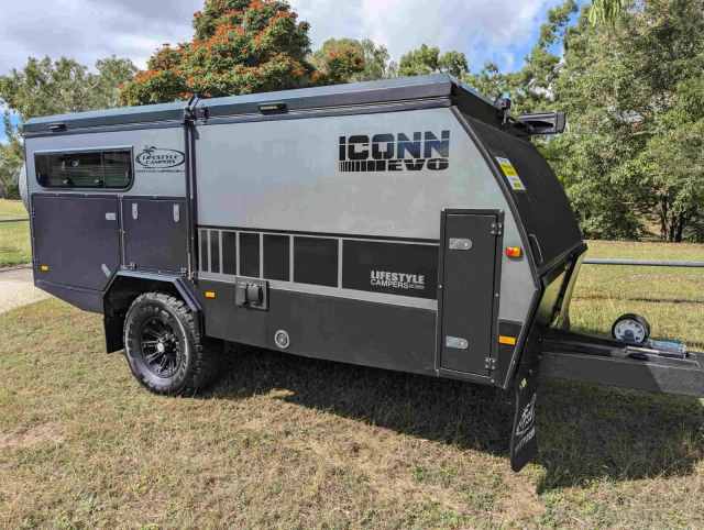 Lifestyle ICONN EVO Offroad Hybrid Camper trailer 2020 w/dinette/bunk ...