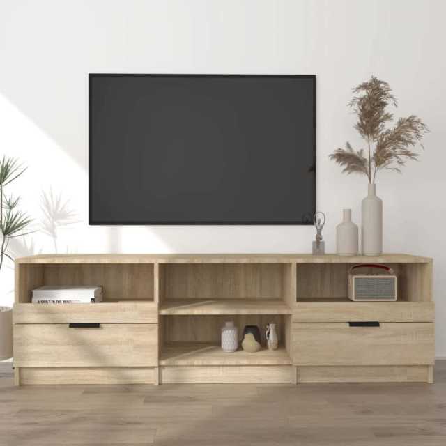 Hetton TV Sonoma Oak 150x33.5x45 cm Engineered Wood