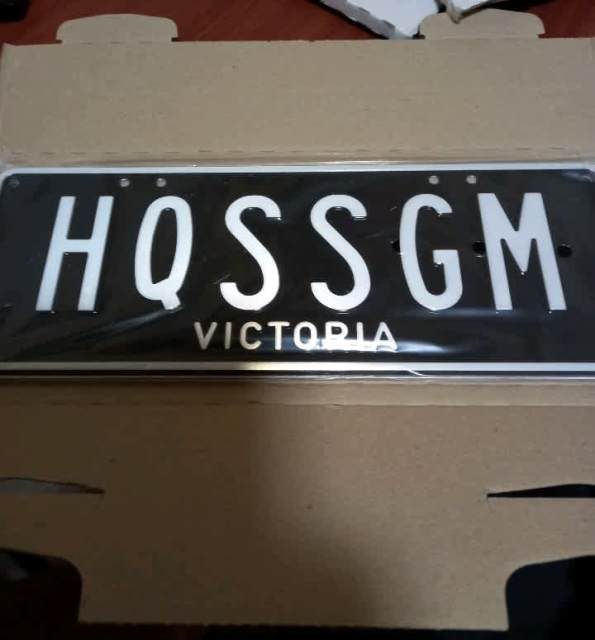 Holden custom number plates Other Automotive Gumtree Australia