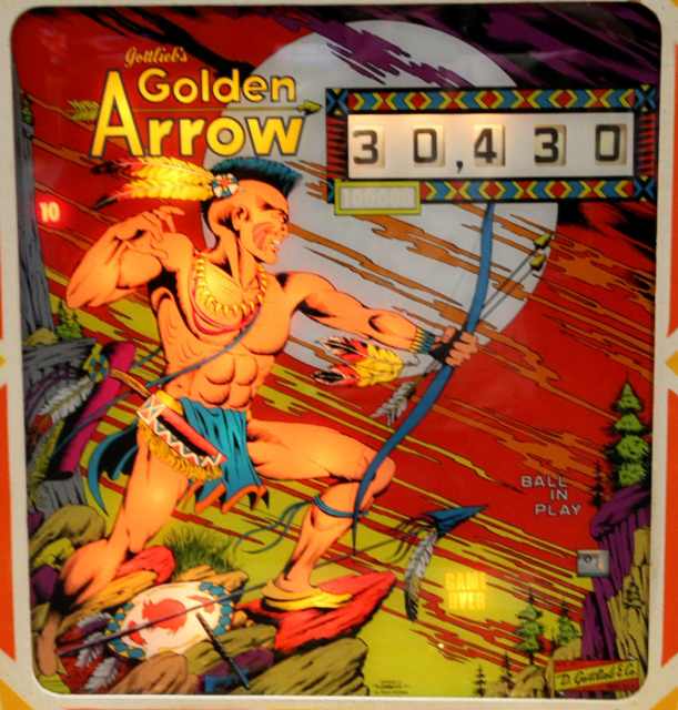 Gottlieb Golden Arrow pinball machine WTB Collectables Gumtree Australia Wollongong Area