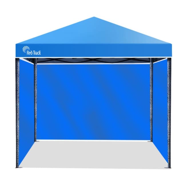 Red Track 3x3m Folding Gazebo Shade Outdoor Parasols & Gazebos