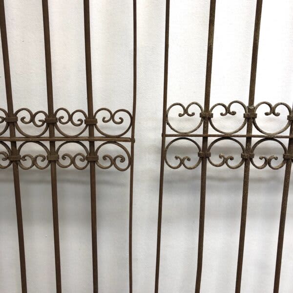 Pair Antique Rustic Wrought Iron Panels No.3 Other Garden Gumtree