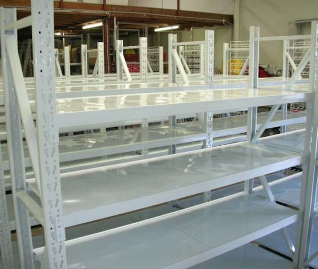 920KG 4 TIER 2mH x 2.4mL x 600mmD METAL RACKING STORAGE SHELVING Tool