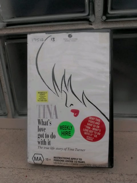 Tina Turner Life Story On VHS Video | Other Antiques, Art