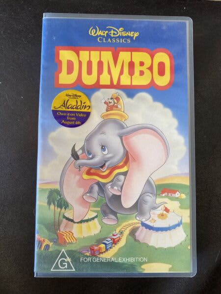 Original VHS Tape Disney Dumbo | Collectables | Gumtree Australia ...