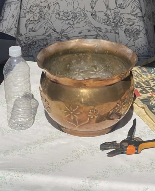 Copper Pot / Plant Pot / Pot Holder / Copper Planter / Jardiniere