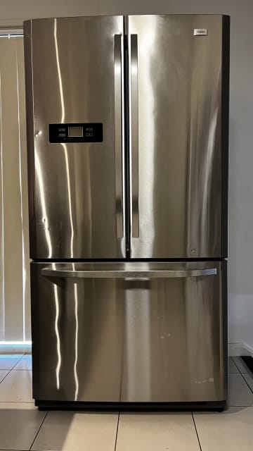 haier 520l french door fridge