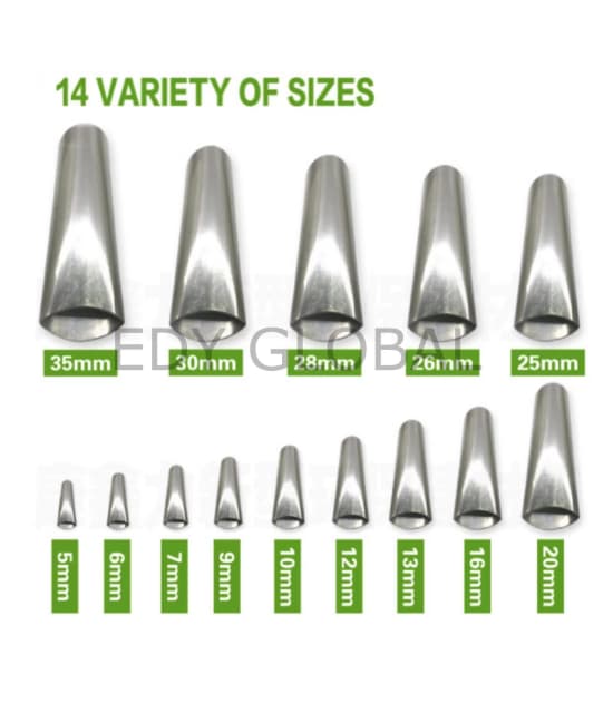 SS Caulking Nozzles for Bulk Caulk Guns Sausage / Caulking Gun Tips Hand Tools Gumtree