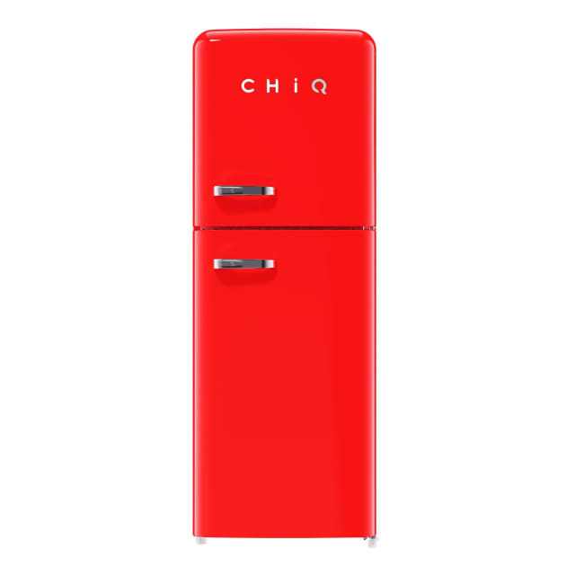 CHiQ 202L Retro Top Mount Frost Free Fridge Freezer Model CRTM199NR