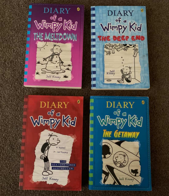 Diary of a Wimpy Kid Books - Jeff Kinney | Children's Books | Gumtree ...