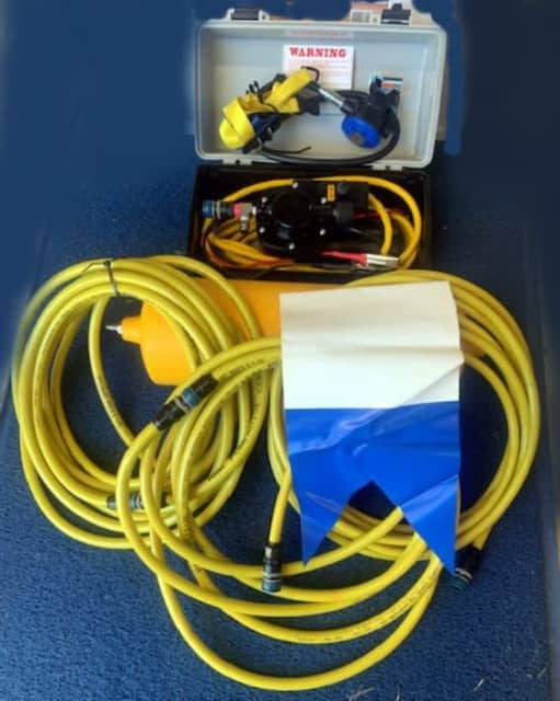 Powerdive Decksnorkel diving Hookah. Perfect condition inside & out