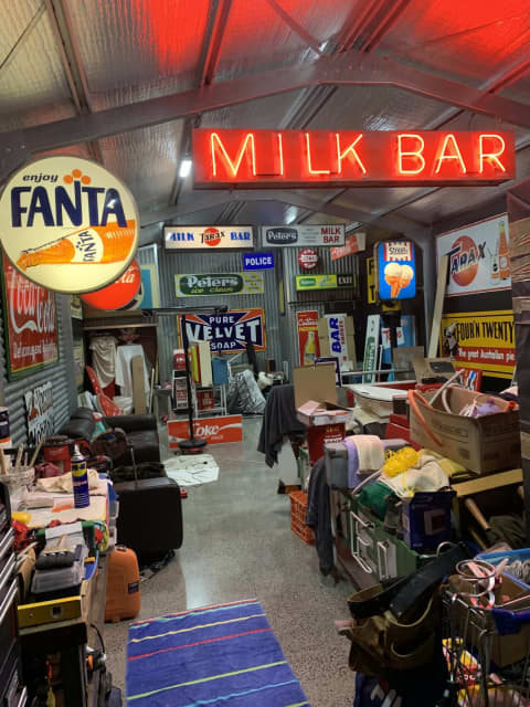 Wanted To Buy Vintage Old Milkbar Signs Collectables Gumtree Australia Whittlesea
