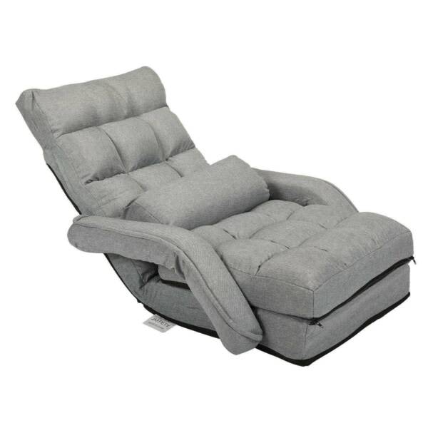 Adjustable Lounge Sofa Bed Floor Recliner Folding Seating Chaise ...