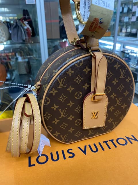LV neverfull small - mon monogram, Luxury, Bags & Wallets on Carousell