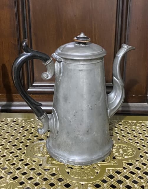 Antique Pewter Coffee Pot/Tea Pot/Kettle. James Dixon & Sons. #1028 ...