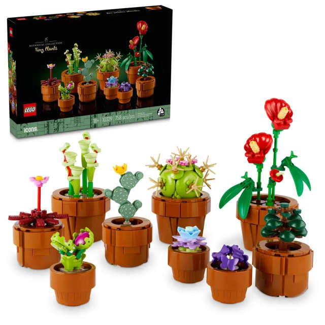 BNIB LEGO 10329 Icons Tiny Plants Botanical Collection Building Set