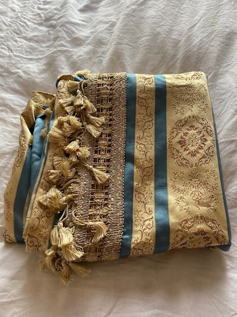 vintage brocade bedspread