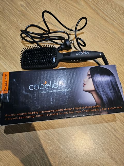 Cabello luxe straightening clearance brush