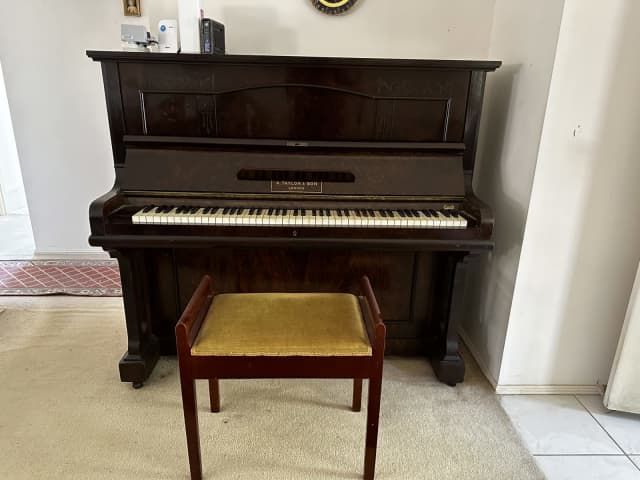 A Taylor and Sons Stand Up Piano | Keyboards & Pianos | Gumtree ...