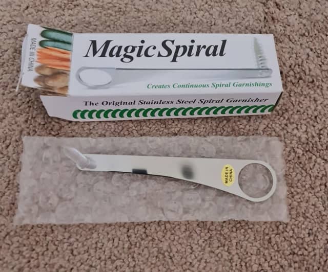 Magic spiral cutter vegetable Original stainless steel garnisher