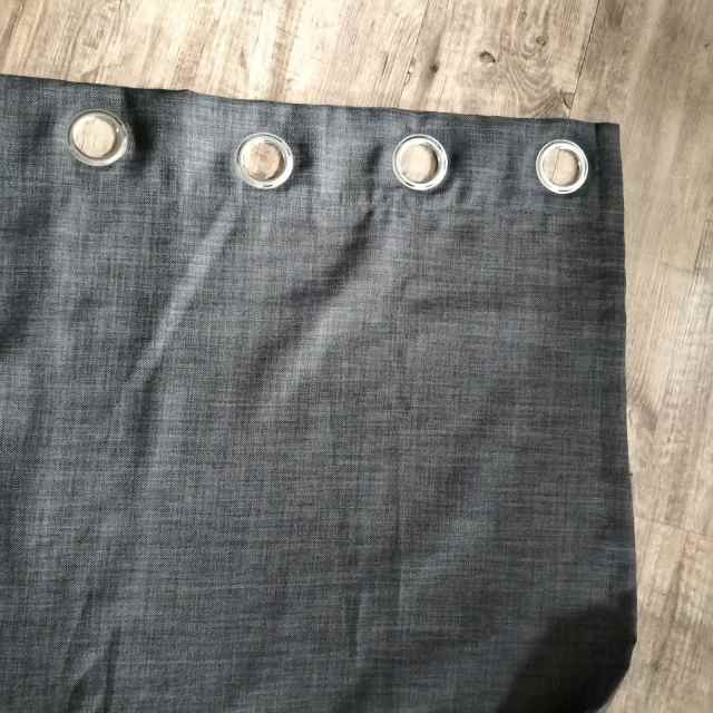 Charcoal Blue eyelet curtains with poles Curtains & Blinds in Blackwood SA Gumtree Australia