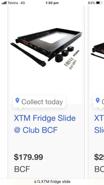 xtm fridge sizes