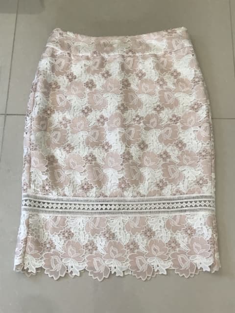 Lace Hem Frill Skirt - OJAY
