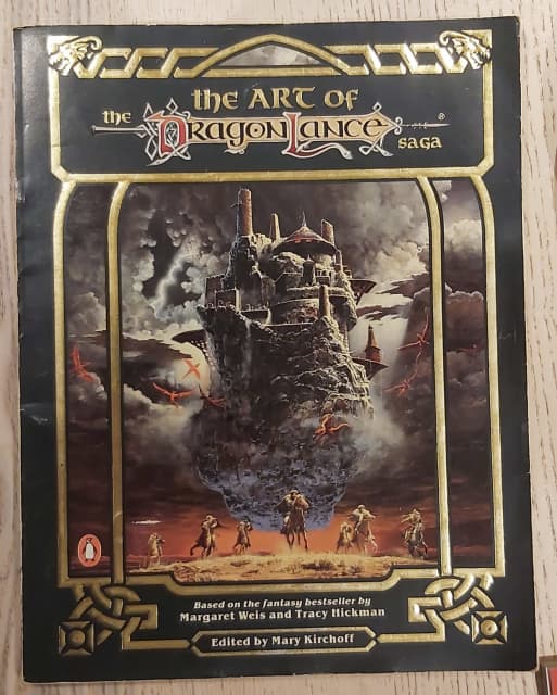 The Art of the Dragonlance Saga, by Weis, Hickman, Kirchoff