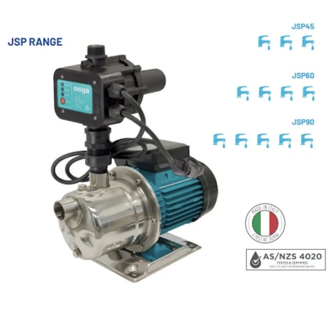 Water Tank home pressures pump Onga JSP90 JSP60 JSP45 irrigation pump