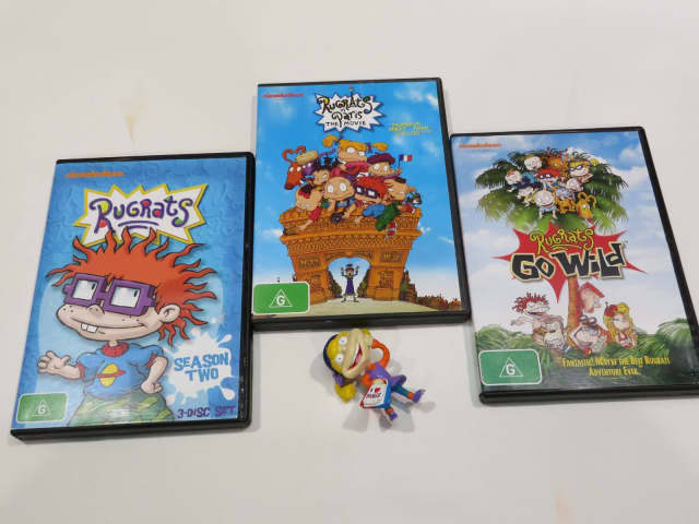 RUGRATS DVDs / PC CD-ROM games / one small Angelica Pickles ...