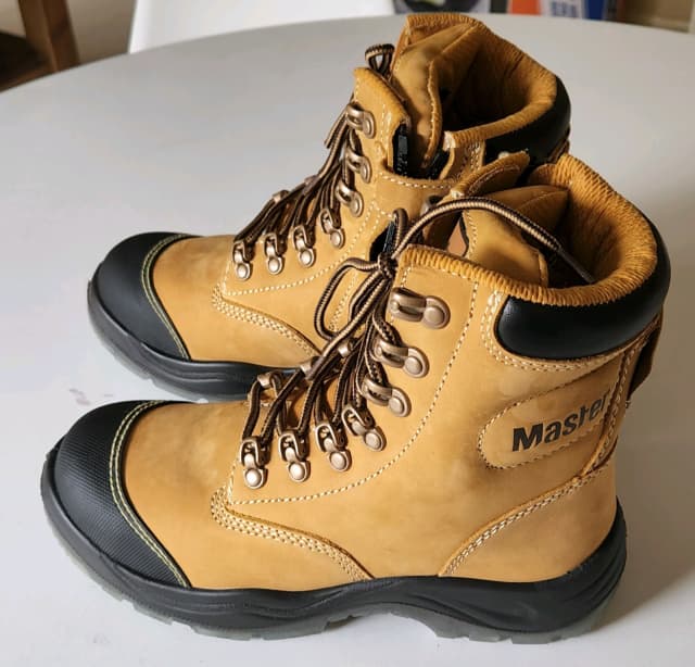 master steel cap boots