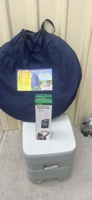 Portable shower tent oz trail /toilet & shower | Miscellaneous Goods ...