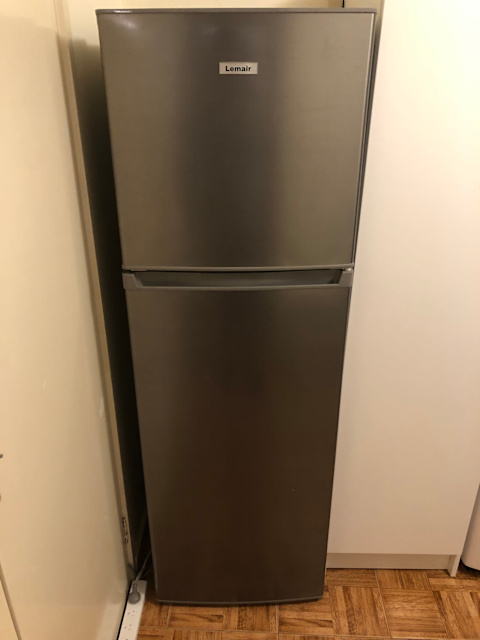lemair top mount fridge