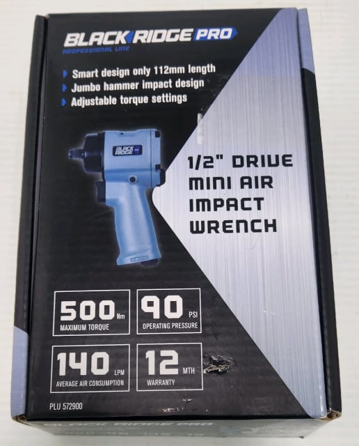 Blackridge 1/2' Mini Air Impact Wrench GN206729 Power Tools Gumtree