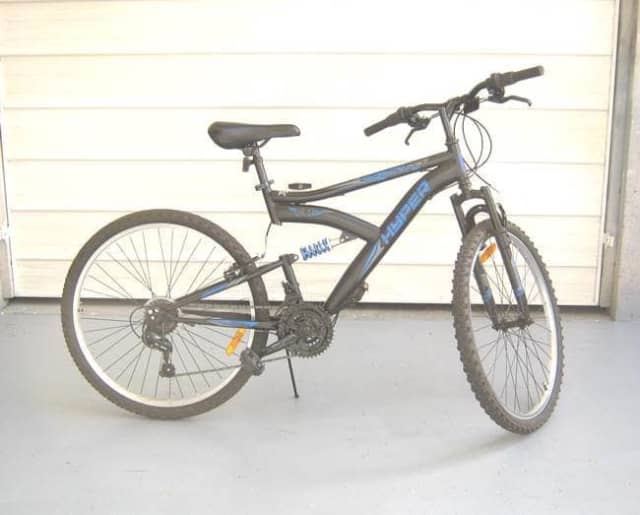 big w dual suspension bike