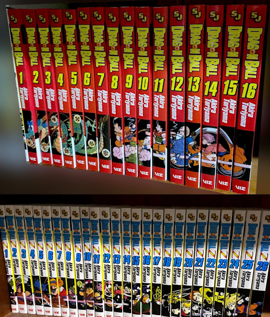 dragon-ball-dbz-manga-comics-full-set-akira-toriyama-comic-books