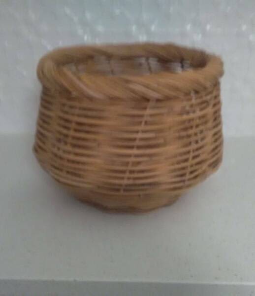 VINTAGE BOHO RATTAN CANE PLANTER BASKET Other Home & Garden Gumtree Australia Fraser Coast