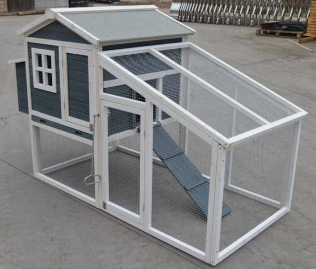Large Chicken Coop Rabbit Guinea Pig Hutch Ferret House Chook Hen Hous