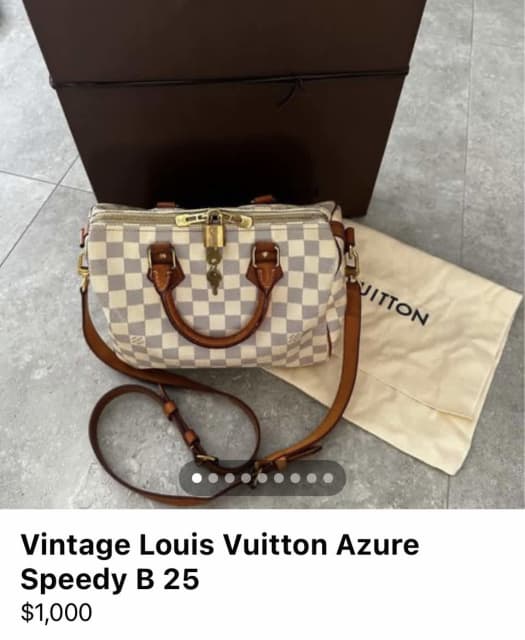 Louis Vuitton Speedy Bandouliere 25 M45828– TC