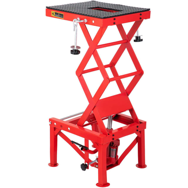 Motorcycle Scissor Lift Stand 136kg Hydraulic Motorbike Dirt Bike Jack